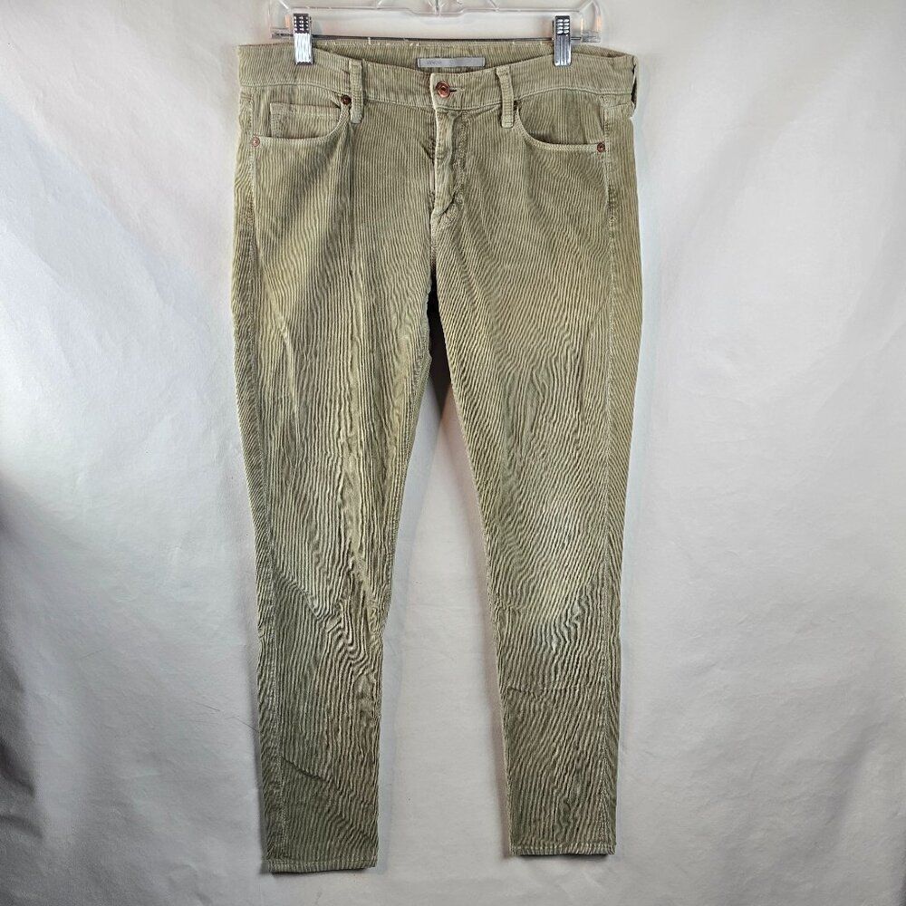Vince Corduroy Pants  Womens 31 Beige Made in USA Stretch Cotton Casual Fallcore
